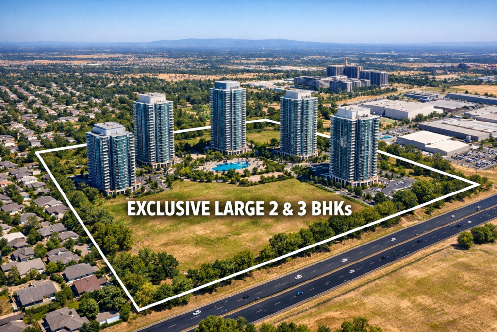 Exclusive Large 2 & 3 BHK
